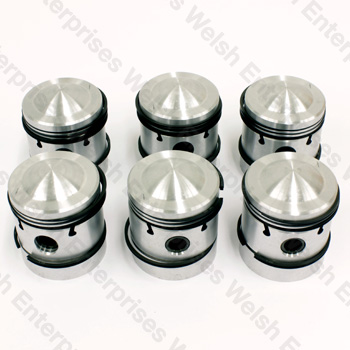 Jaguar 3.8 Pistons (Set Of Six) 8:1 Compression .030 Oversize