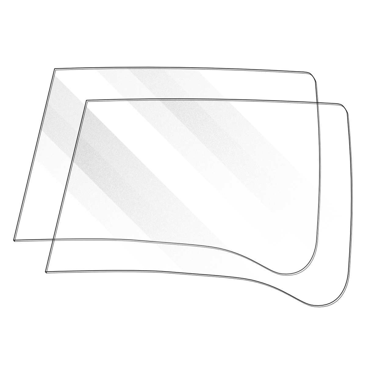 Jaguar Windshield Glass Ots