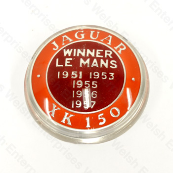Jaguar XK150 Trunk/Boot LeMans Badge