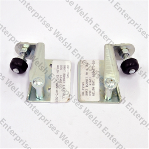 Jaguar Bonnet Bracket Assembly - Pair
