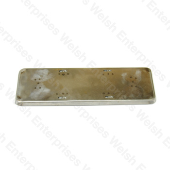 Jaguar Rear License Plate Panel