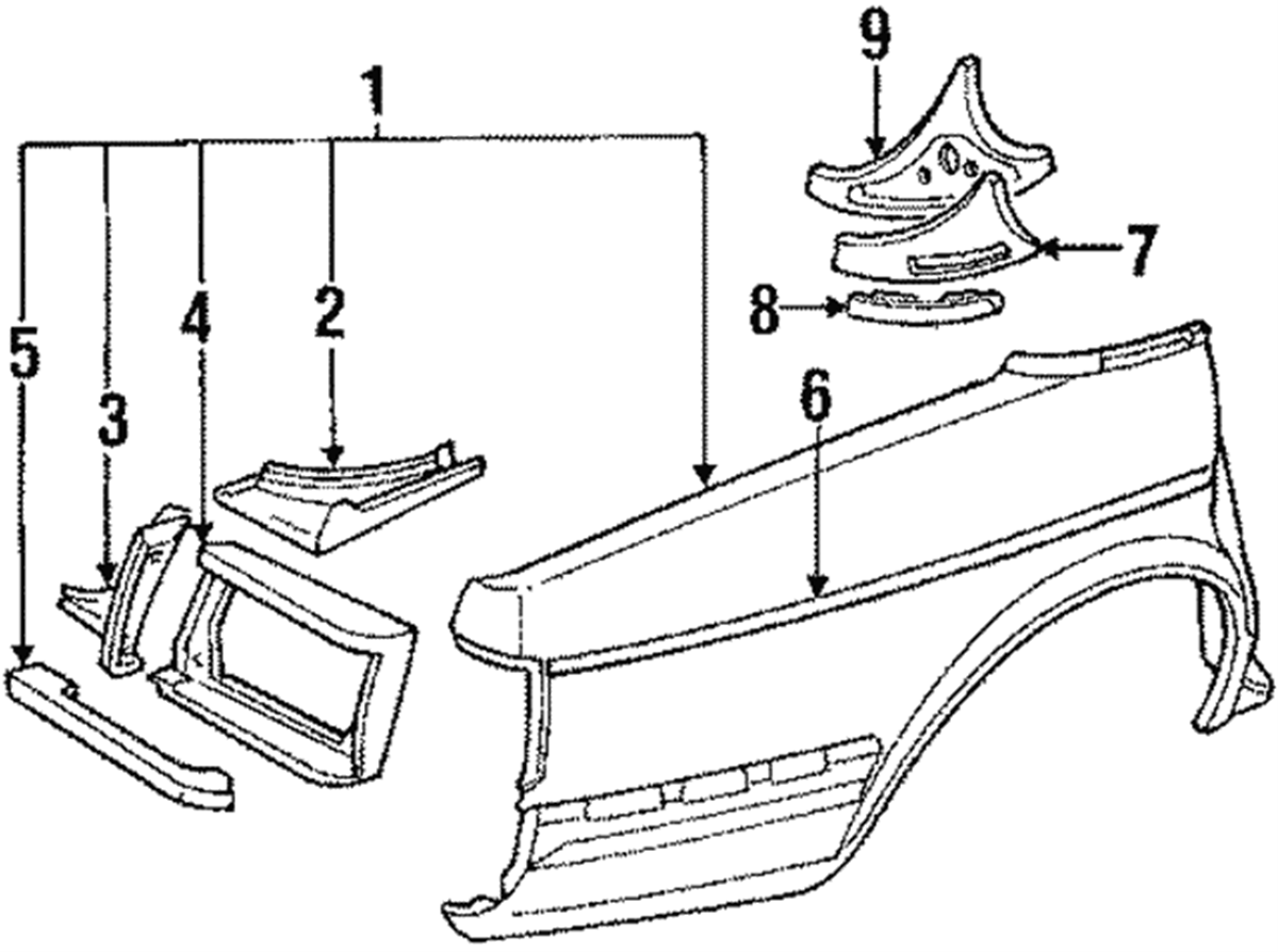 Jaguar Trim Strip Outer
