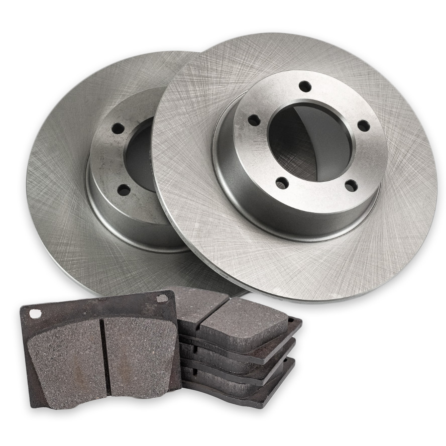 Jaguar Front Brake Pad / Rotor Kit