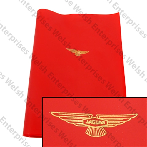Jaguar Manual Cover - Red