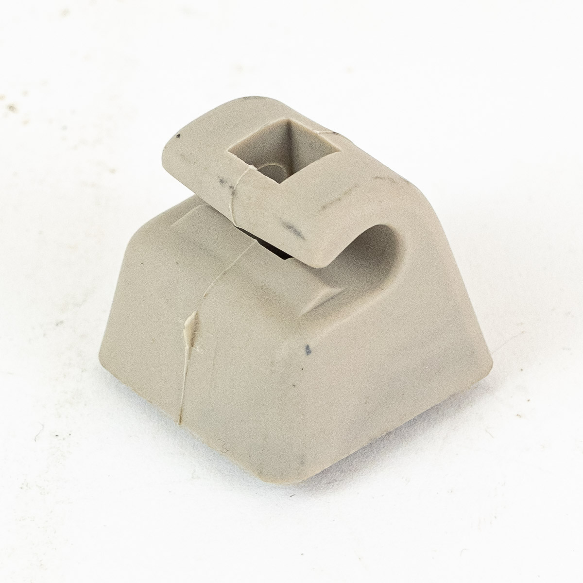 Jaguar Sunvisor Clip - Oatmeal