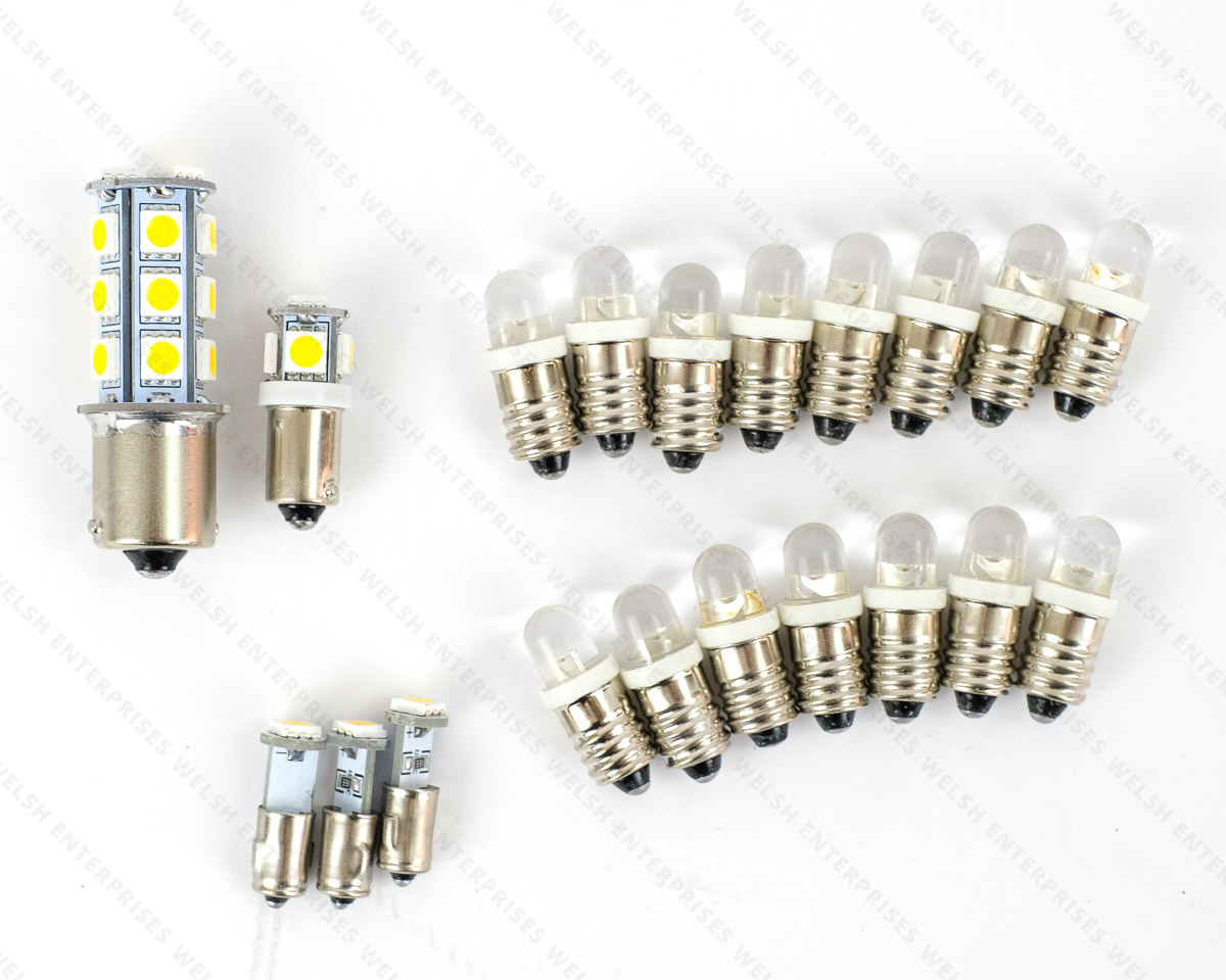 Jaguar Led Dash Bulb Kit - Positive Ground -  E-Type (61-71) Roadster