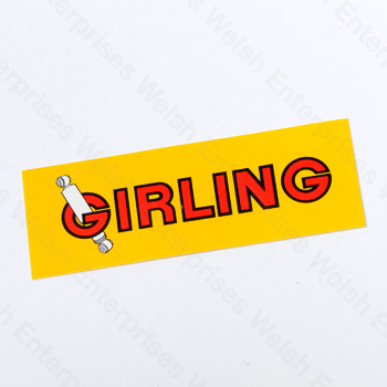Jaguar GIRLING Shock Decal