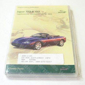 XK8/XKR (97-03) Supplementary Information CD-ROM