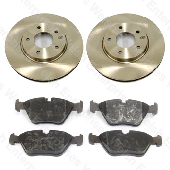Front Brake Rotor & Pad Set - XJ8 XK8