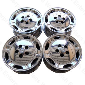 16" Dimple Wheel Set of 4 - Chrome - Used