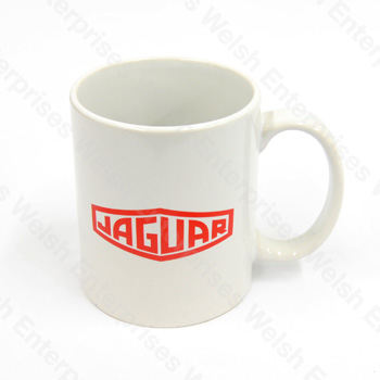 Retro Jaguar Mug - White