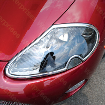 Jaguar Chrome Headlight Trim - Discontinued