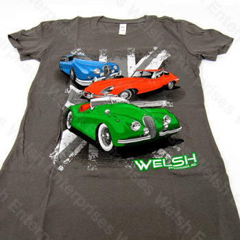 XK120 - E-Type - MK2 T-Shirt - Women's Small