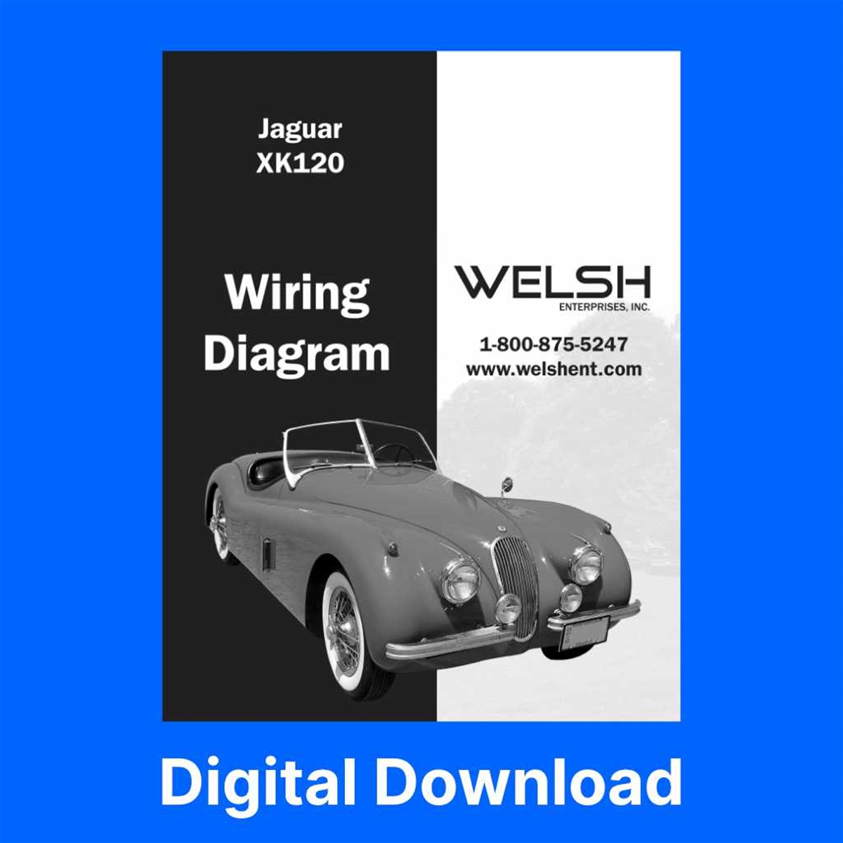 Jaguar Wiring Diagram - XK120