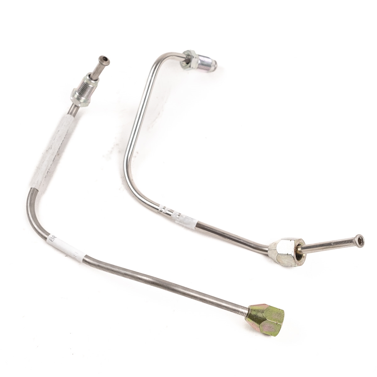 Front Brake Line 7", Pair, Stainless