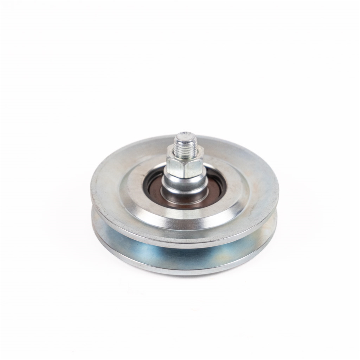 Jaguar Fan Belt Idler Pulley and Arm Assembly