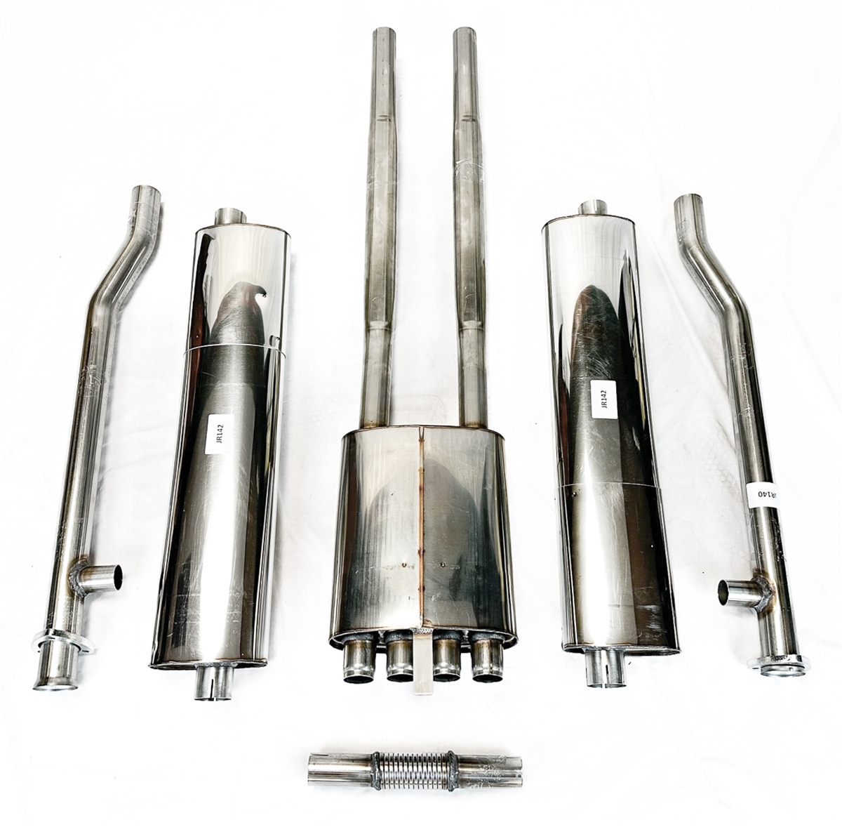 Jaguar Exhaust System Kit -  Without Tips