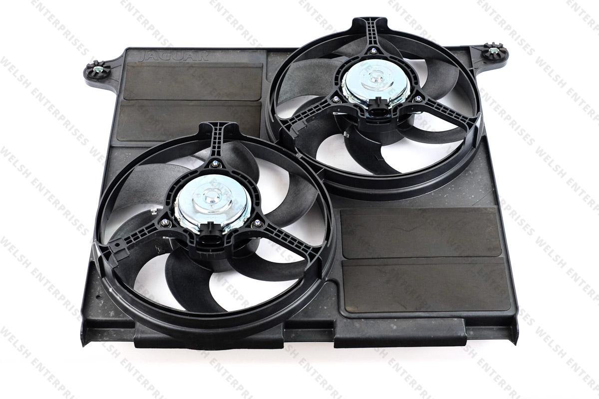Jaguar Fan Cowl Assembly With Motors