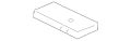 Mirror-Vanity (Jaguar OEM) C2D19845AMNOEM