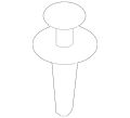 Badge-Trunk-Lid (Jaguar OEM) C2Z31121OEM