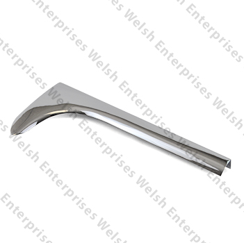 Jaguar Right Hand Windshield Post Chrome